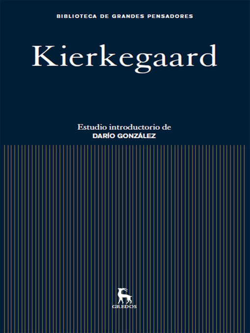 Cover image for Kierkegaard